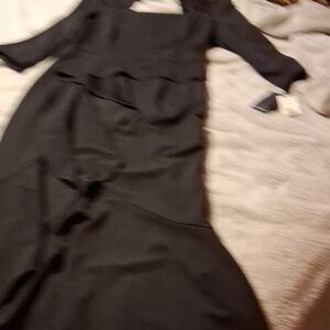 Elegant Black Women's Dress
